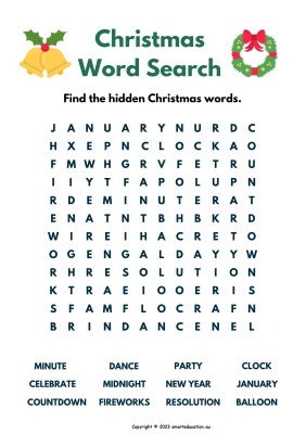 Image for Christmas Word Search