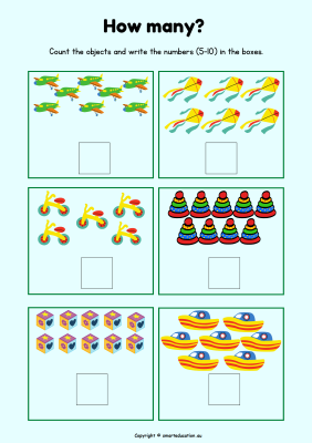 Image for Count objects(5-10)