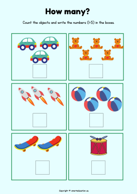 Image for Count objects(1-5)