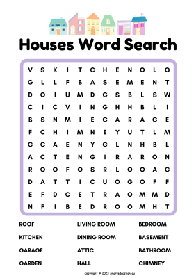 Image for Houses Word Search