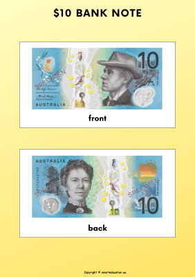 Image for $10 Australian Bank note