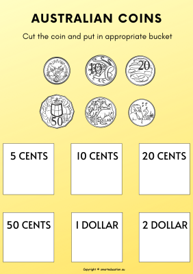 Image for Arrange Australian coins