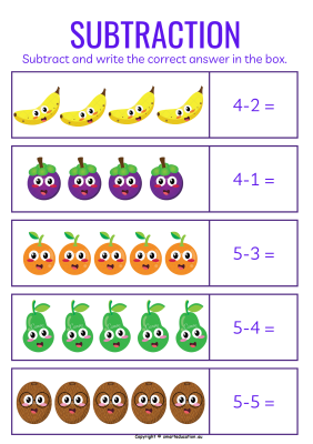 Image for Simple Subtraction-c