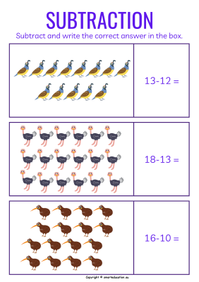 Image for Simple Subtraction-m