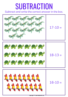 Image for Simple Subtraction-n