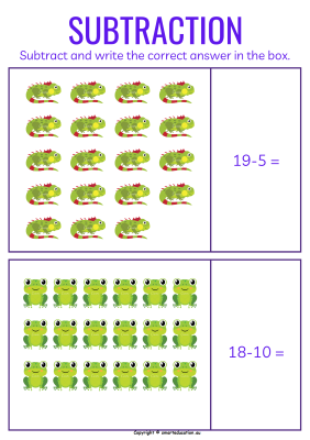 Image for Simple Subtraction-o