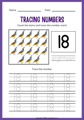 Image for Count and Trace Number 18