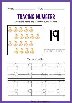 Image for Count and Trace Number 19