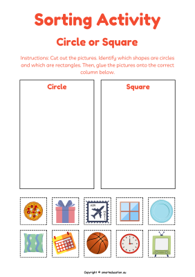 Image for Circle or Square sorting