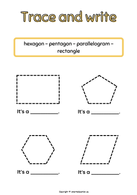 Image for Write Shape Name