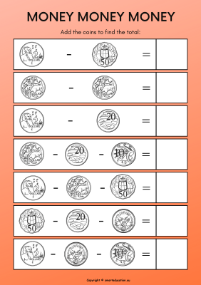 Image for Australian Money Addition-d