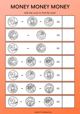 Image for Australian Money Addition-e